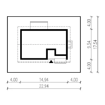 Lilie i piwonie - wariant III — plan sytuacyjny 1