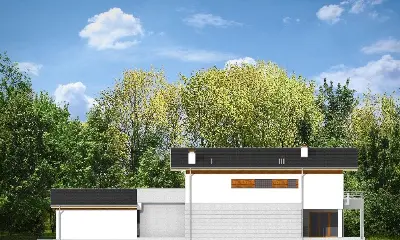 Lugano — elewacje 4 (odbicie lustrzane)