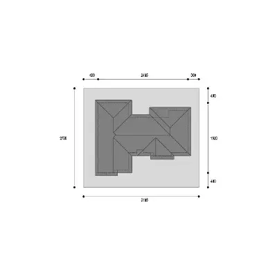 Madera 3 — plan sytuacyjny 1 (odbicie lustrzane)