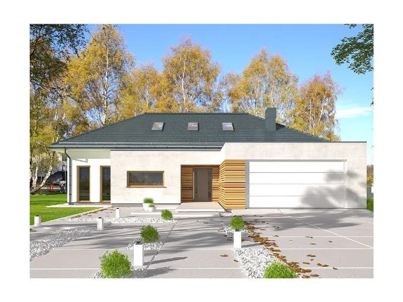 Projekt domu Madera 4 — wizualizacja
