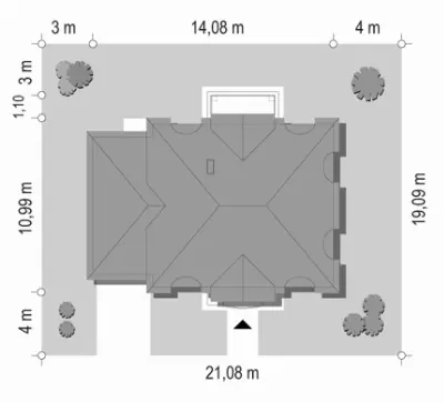 Magnat 2 — plan sytuacyjny 1