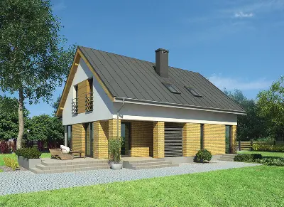 Mgła nad rzeką — wizualizacje 1 (odbicie lustrzane)