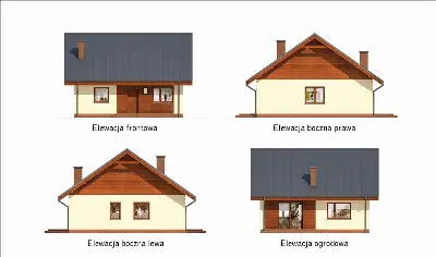 Miarodajny - wariant VII — elewacje 1