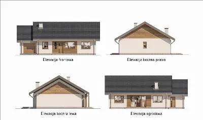 Miarodajny - wariant XI — elewacje 1