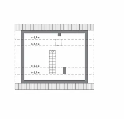 Miarodajny - wersja 3 — rzuty kondygnacji 2