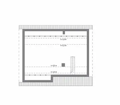 Miarodajny - wersja 5 — rzuty kondygnacji 2