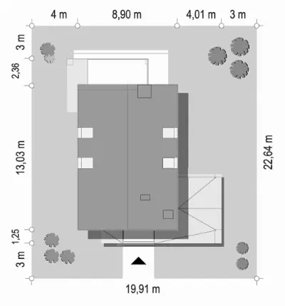 Miejski 3 — plan sytuacyjny 1