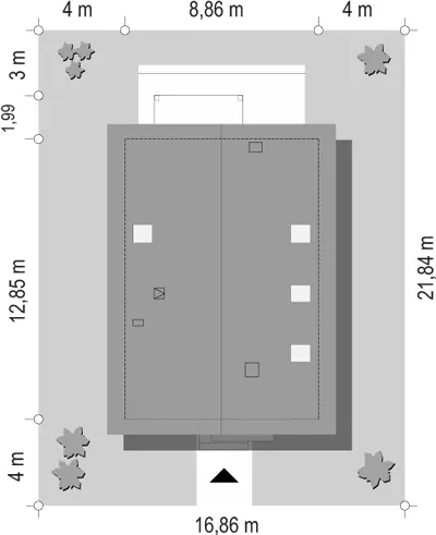 Miejski — plan sytuacyjny 1