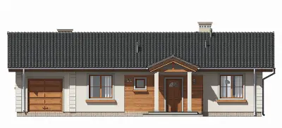 Miluś — elewacje 1 (odbicie lustrzane)