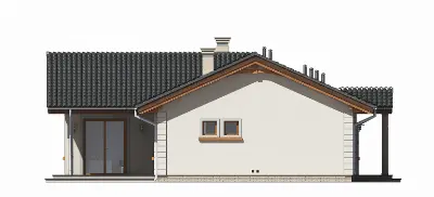 Miluś — elewacje 4 (odbicie lustrzane)