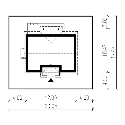 Moje miejsce (etap I) — plan sytuacyjny 1 (odbicie lustrzane)