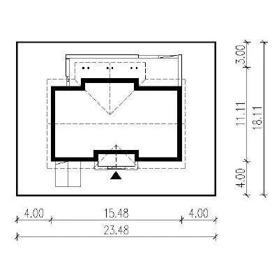 Moje miejsce - wariant II — plan sytuacyjny 1
