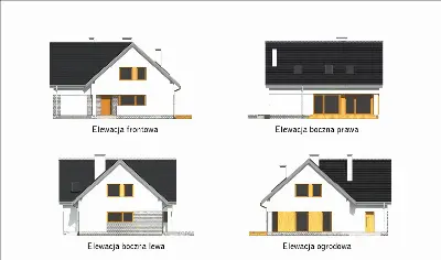 Na miarę czasów — elewacje 1 (odbicie lustrzane)