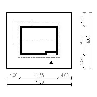 Nasz faworyt 1 — plan sytuacyjny 1 (odbicie lustrzane)