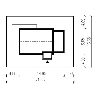 Nasz faworyt G1N — plan sytuacyjny 1 (odbicie lustrzane)