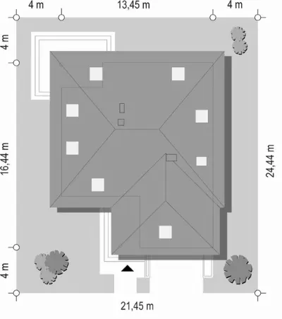 Natalia 2 — plan sytuacyjny 1