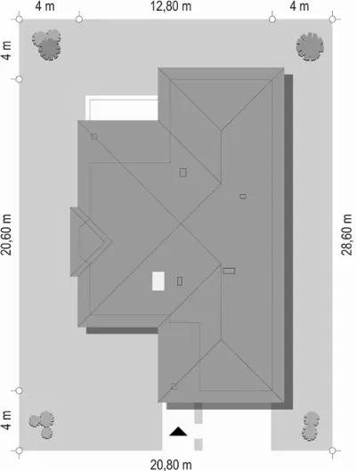 Natalia 4 — plan sytuacyjny 1