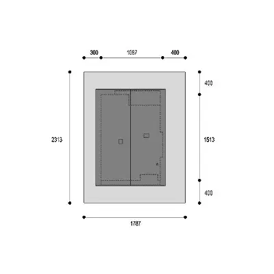 Nicea — plan sytuacyjny 1 (odbicie lustrzane)
