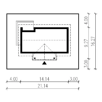 Niezapomniany — plan sytuacyjny 1