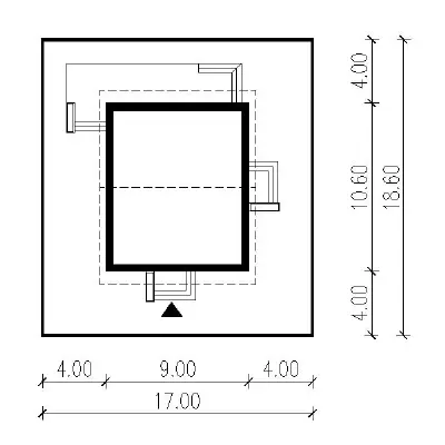 Niezawodny — plan sytuacyjny 1