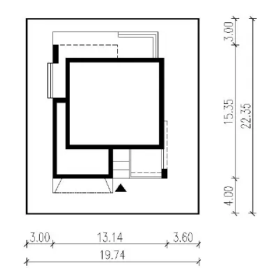 Nowa historia - wariant I — plan sytuacyjny 1 (odbicie lustrzane)