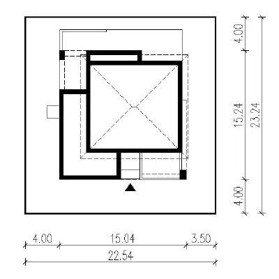 Nowa historia - wariant III — plan sytuacyjny 1 (odbicie lustrzane)