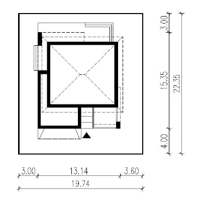 Nowa historia — plan sytuacyjny 1 (odbicie lustrzane)