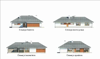 Nowe możliwości - wariant II — elewacje 1