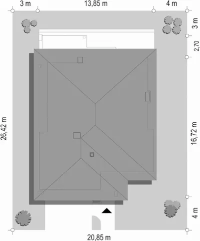 Oceanic — plan sytuacyjny 1 (odbicie lustrzane)