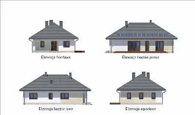Od serca - wariant III — elewacje 1 (odbicie lustrzane)