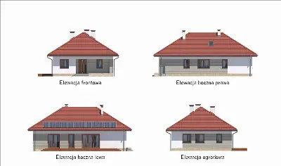 Od serca - wariant IV — elewacje 1