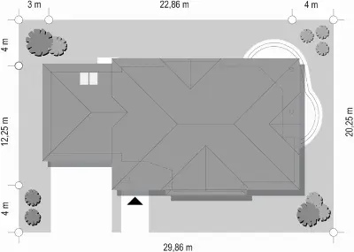 Okazały — plan sytuacyjny 1