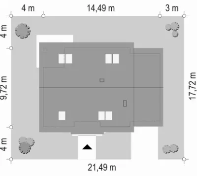 Optymalny 2 — plan sytuacyjny 1