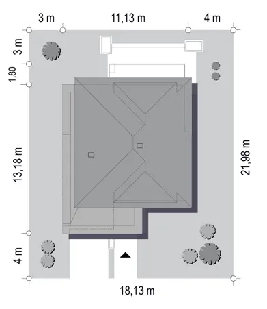 Oszust 2 — plan sytuacyjny 1