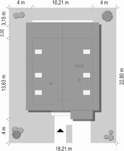 Otwarty 3 — plan sytuacyjny 1