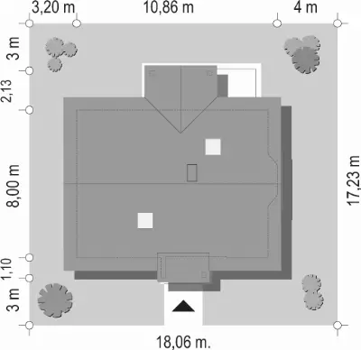 Perełka — plan sytuacyjny 1