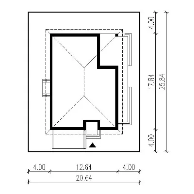 Piasek pustyni - wariant I — plan sytuacyjny 1 (odbicie lustrzane)