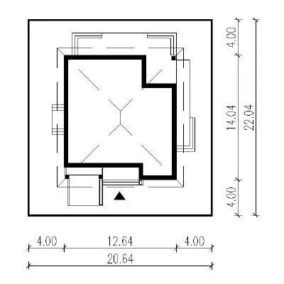 Piasek pustyni - wariant III — plan sytuacyjny 1 (odbicie lustrzane)