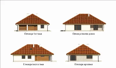 Piasek pustyni — elewacje 1 (odbicie lustrzane)