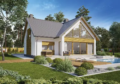 Piękny widok — wizualizacje 3 (odbicie lustrzane)