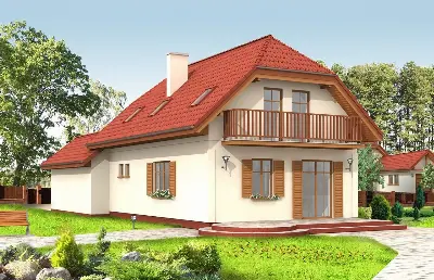 Pierwszy Dom 2 — wizualizacje 2 (odbicie lustrzane)