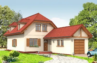 Pierwszy Dom 2 — wizualizacje 1 (odbicie lustrzane)