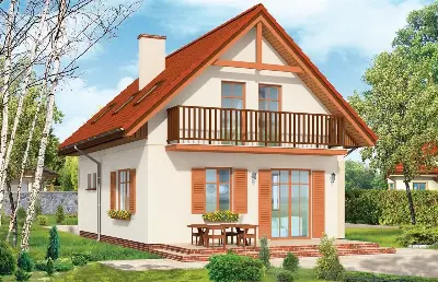 Pierwszy Dom — wizualizacje 2 (odbicie lustrzane)