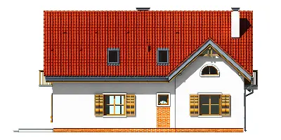 Pod Dębami — elewacje 2 (odbicie lustrzane)