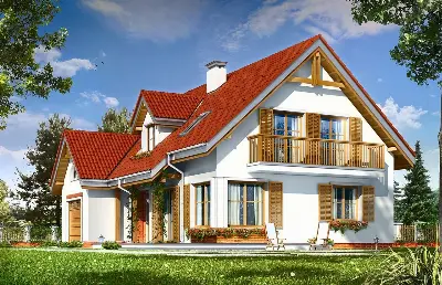 Pod Dębami — wizualizacje 2 (odbicie lustrzane)