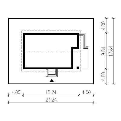Polecany (aranżacja 1) — plan sytuacyjny 1 (odbicie lustrzane)