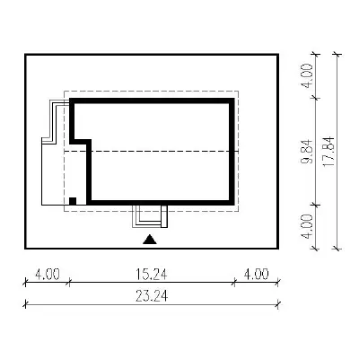 Polecany (aranżacja 1) — plan sytuacyjny 1