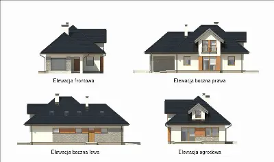 Północny szlak — elewacje 1 (odbicie lustrzane)