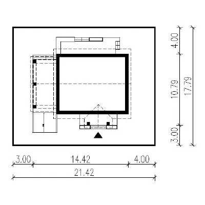 Południe na łące - wariant II — plan sytuacyjny 1