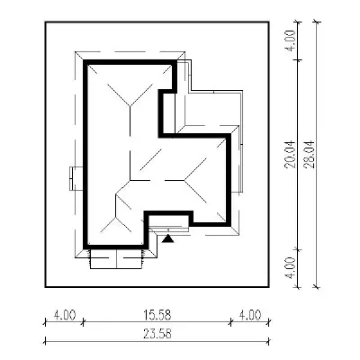 Poranna mgła — plan sytuacyjny 1 (odbicie lustrzane)